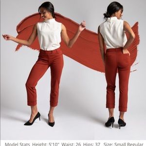 NWT Betabrand Crop Dress Yoga Pant Size Small Long / Tall